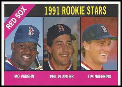 44 Red Sox Rookies (Mo Vaughn Phil Plantier Tim Naehring)